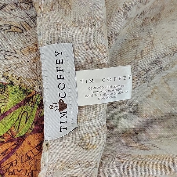 Tim Coffey scarf 40 x 40 - Picture 5 of 5